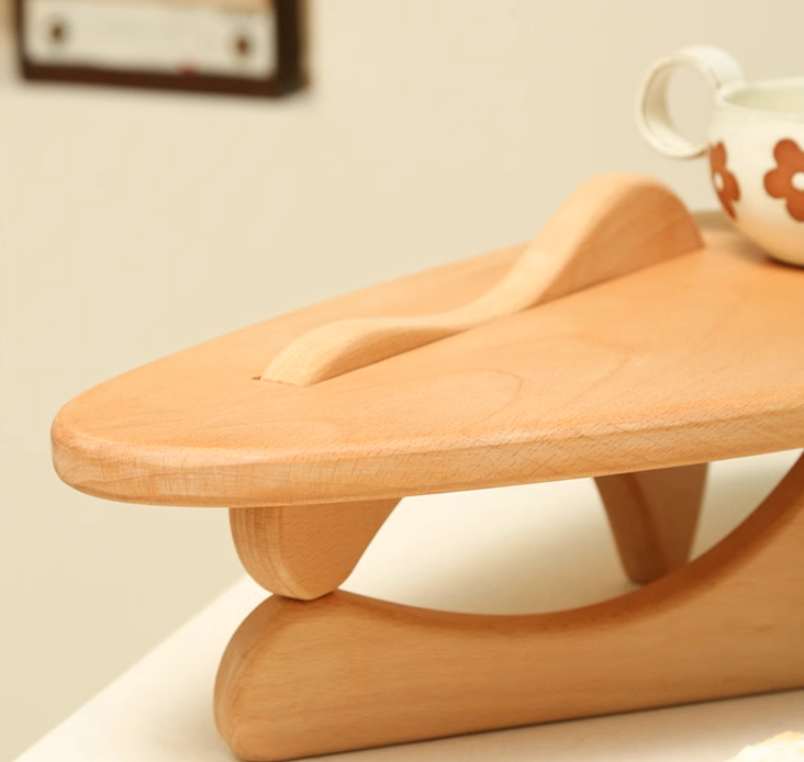 Estantería de madera personalizada para mesa, estante de madera para perfumes, productos para el cuidado de la piel, expositor de madera maciza para el hogar