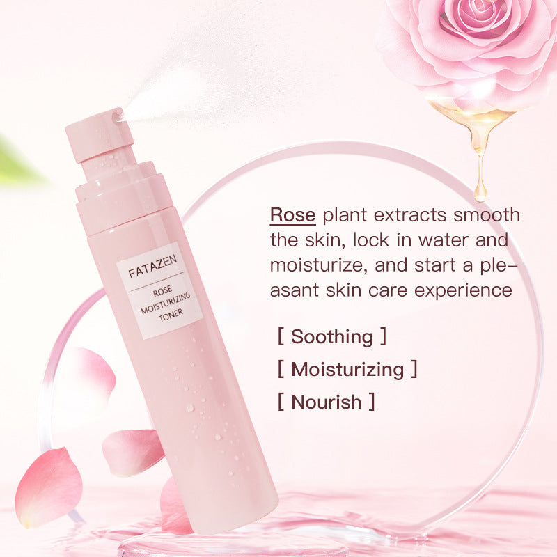 Loción Humectante Natural Orgánica de Agua de Rosas