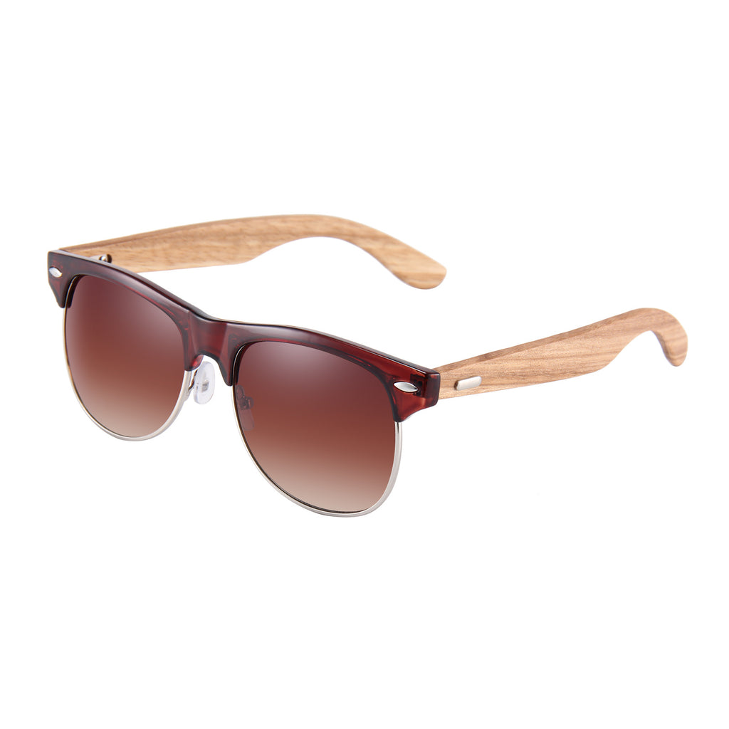 Fashion New Plastic Half Frame Sunglasses