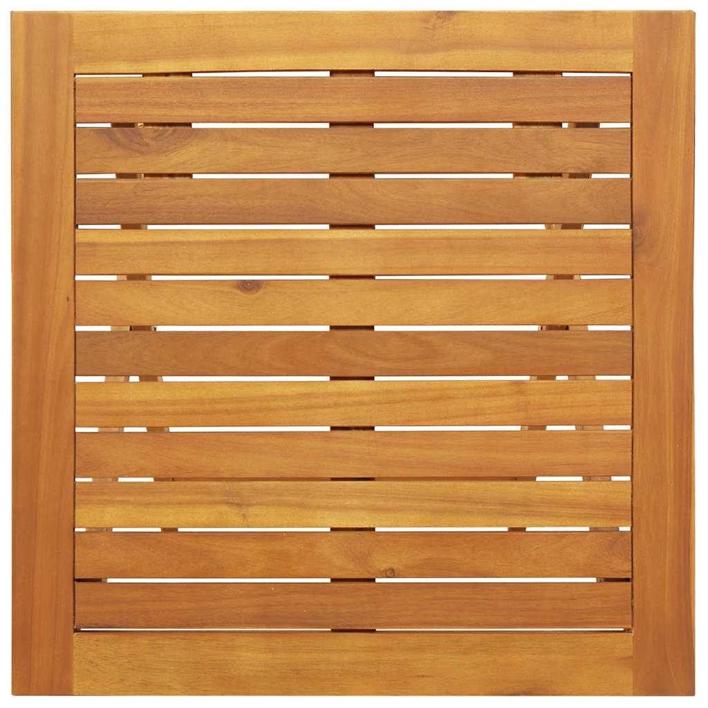 Mesa de Jardín Plegable Natural 60 x Madera de Acacia Maciza