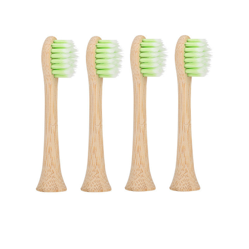 Biodegradable Organic Bamboo Electric Toothbrush Head