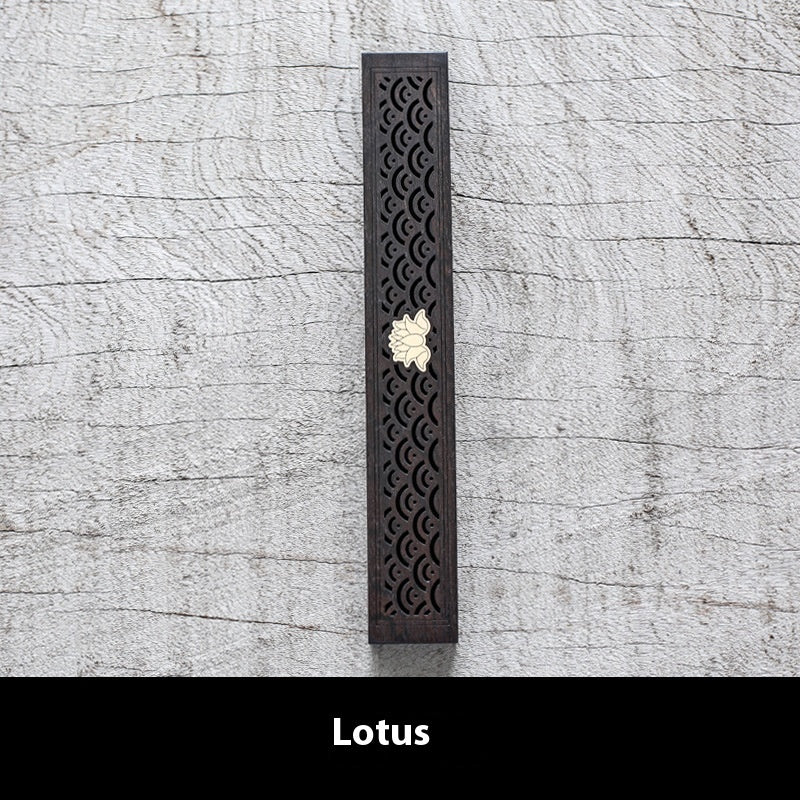 Blackwood Incense Box Whole Wood Sandalwood Agarwood Solid Wood Ebony Incense Box