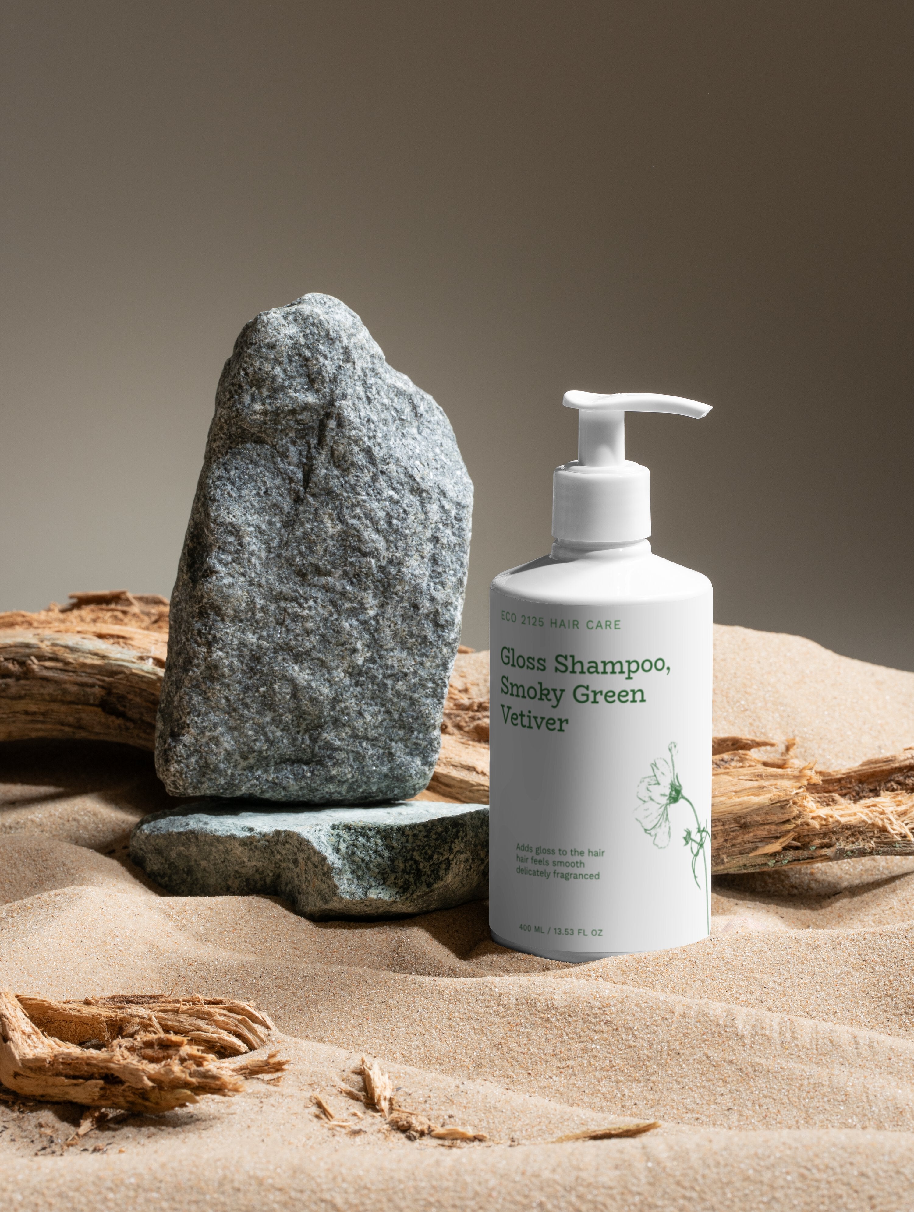 Gloss Shampoo, Smoky Green Vetiver