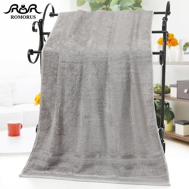 100% Bamboo Fiber Bath Towel – Soft Absorbent Quick-Dry Towel - Image 9