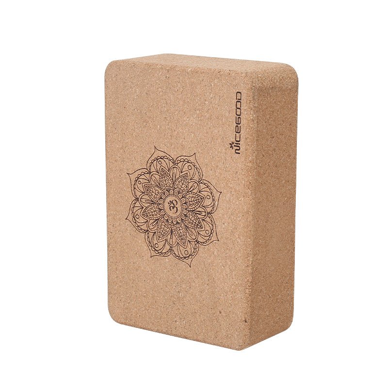 High-density Environmentally Friendly Cork Yoga Brick - Image 4