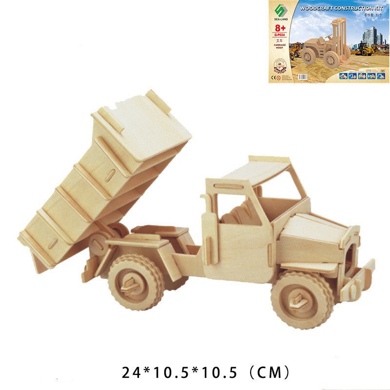 3D wood puzzle