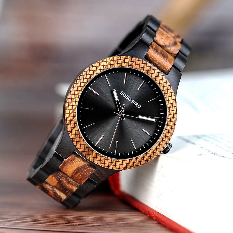 All-wood quartz watch - Image 4