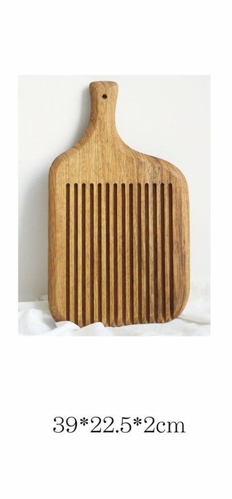Solid wood pizza sushi cutting board - Image 6