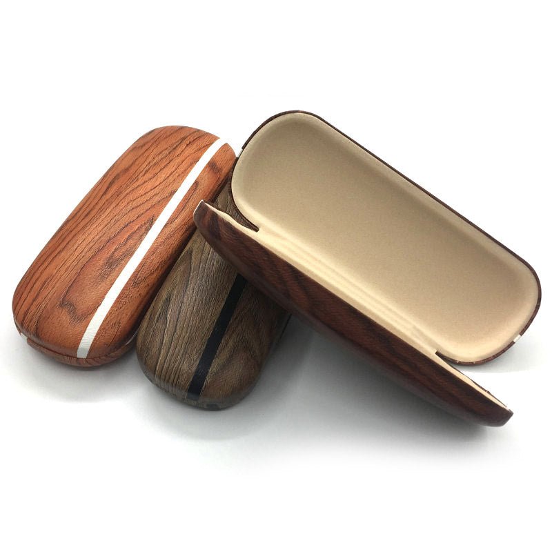 Wood grain glasses case - Image 6