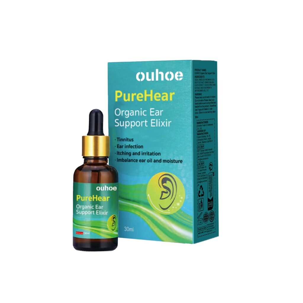 Herbal Ear Massage Drops - Natural Earwax Comfort & Daily Ear Care