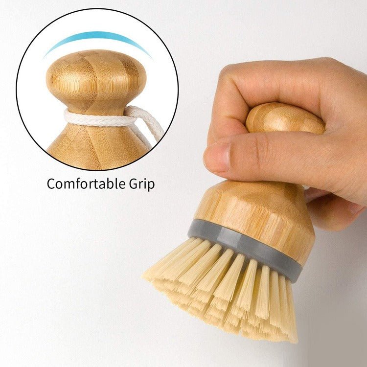 Wooden Dishwashing Brush – Natural Kitchen Scrub Brush