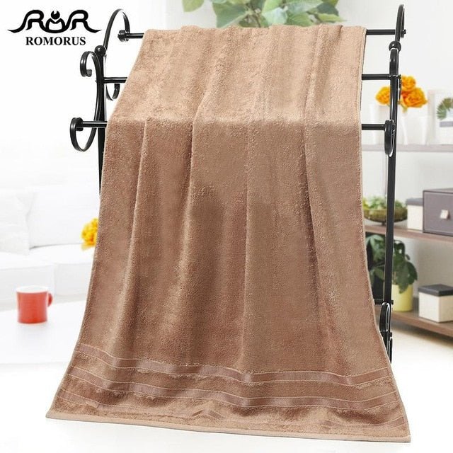 100% Bamboo Fiber Bath Towel – Soft Absorbent Quick-Dry Towel - Image 8