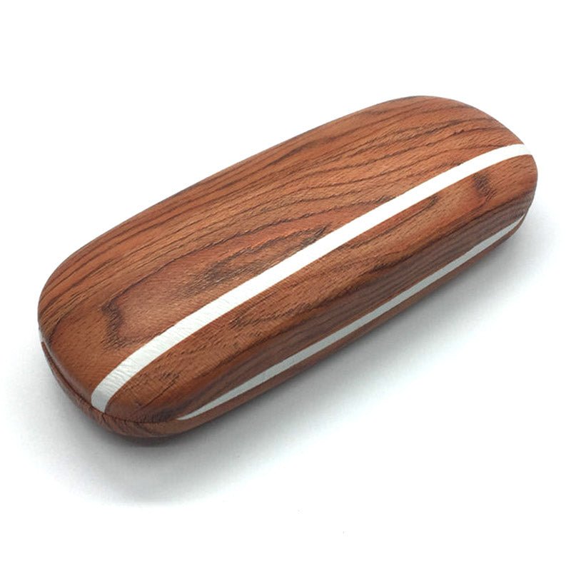 Wood grain glasses case - Image 2