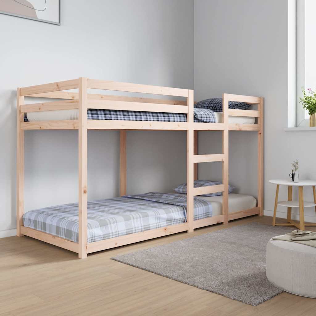 Bunk Bed Solid Pine Wood   Bunk Bed Solid Pine Wood