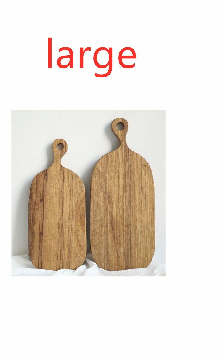 Solid wood pizza sushi cutting board - Image 8
