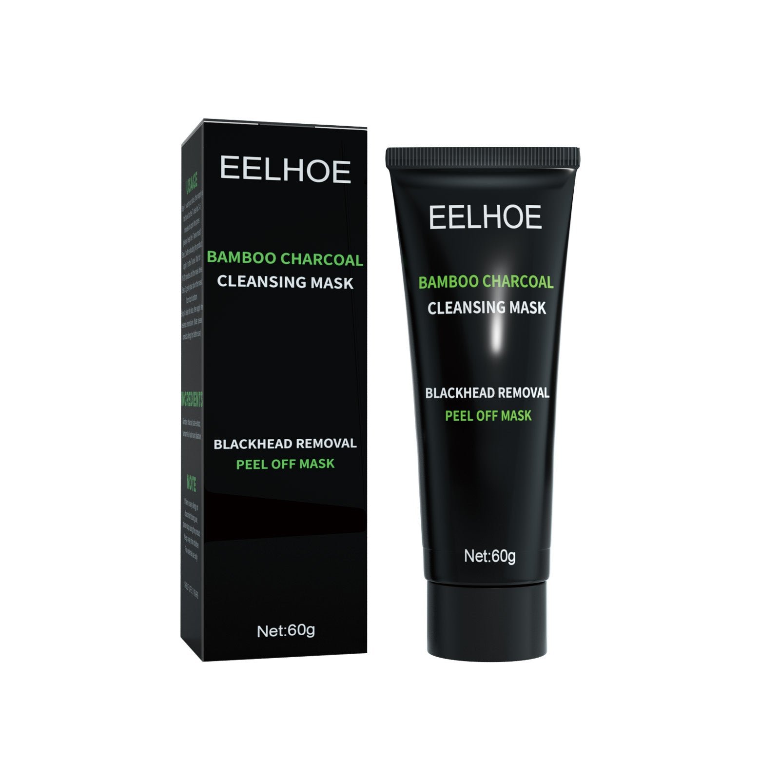 Bamboo Charcoal Peel-Off Mask – Deep Cleansing Blackhead Mask - Image 2