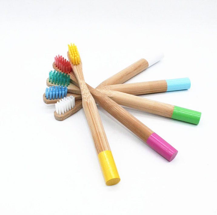 Bamboo Toothbrush – Biodegradable Wooden Toothbrush, Soft Bristles