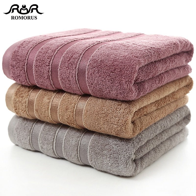 100% Bamboo Fiber Bath Towel – Soft Absorbent Quick-Dry Towel - Image 2
