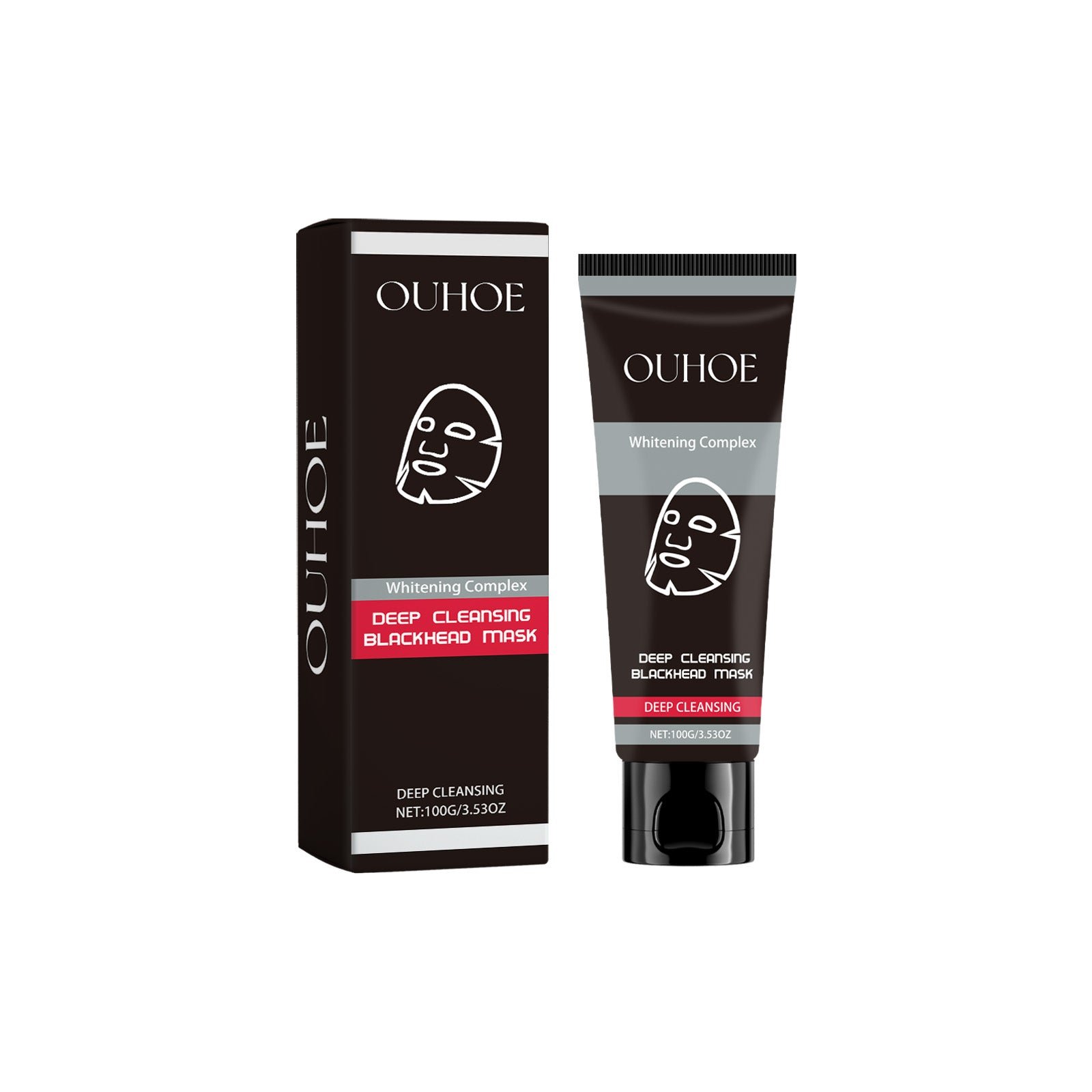 Bamboo Charcoal Deep Cleansing Face Mask – Hydrating Mud Mask - Image 2