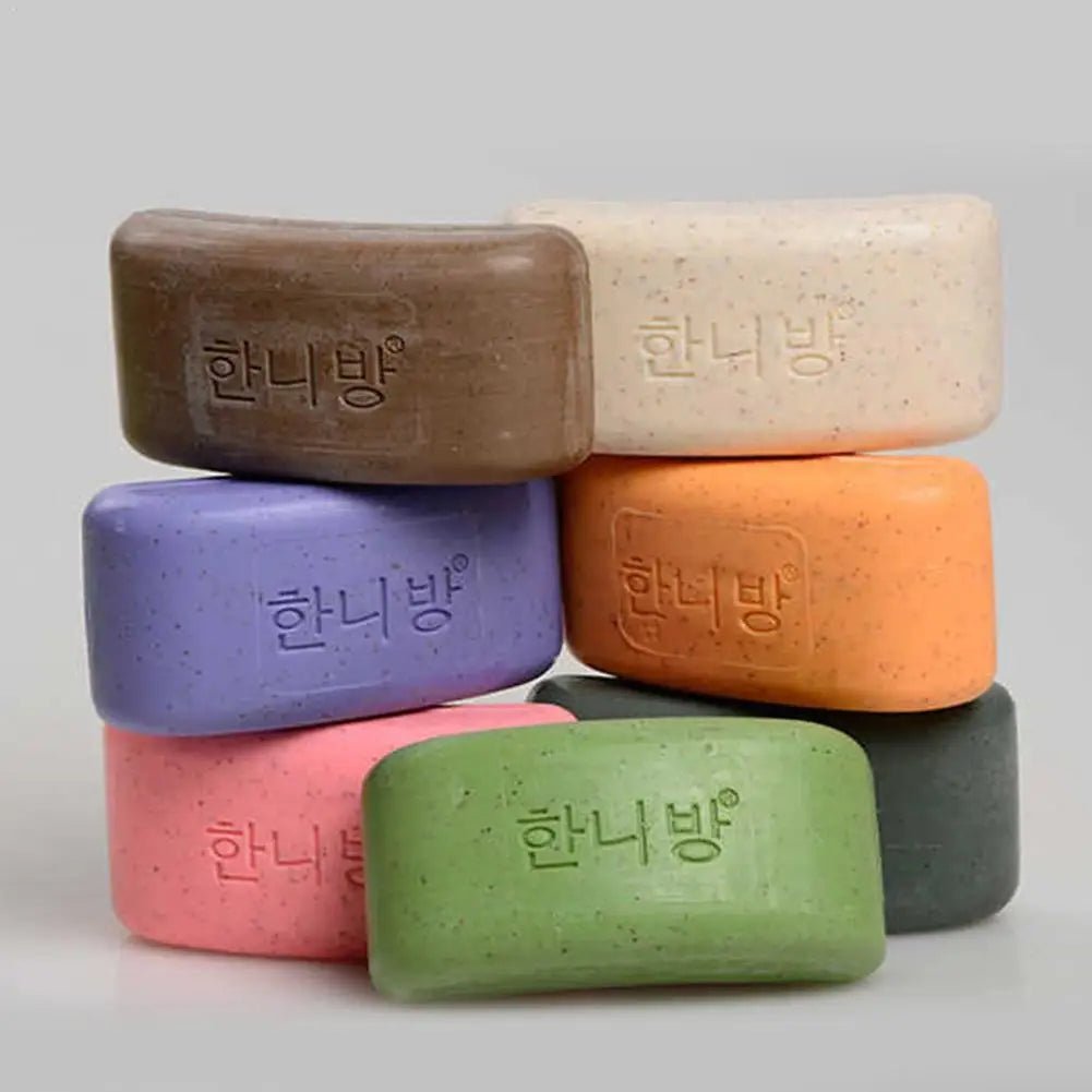 Handmade Volcanic Mud Exfoliating Soap Bar – Natural Bath Soap, 170g