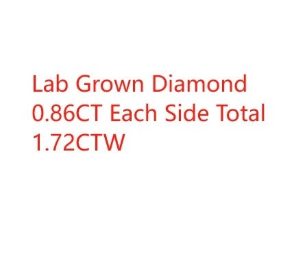14k White Gold 1.72ctw Oval/Pear Cut DEF Color VS-VVS CVD HPHT Lab-Created Diamond Chain Drop/Dangle Earrings NO IGI - Image 8
