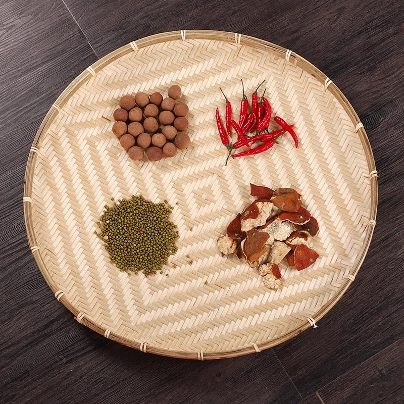 Drying Tray Handmade Bamboo Products Storage Bamboo Products Decorative Sieve - Image 2